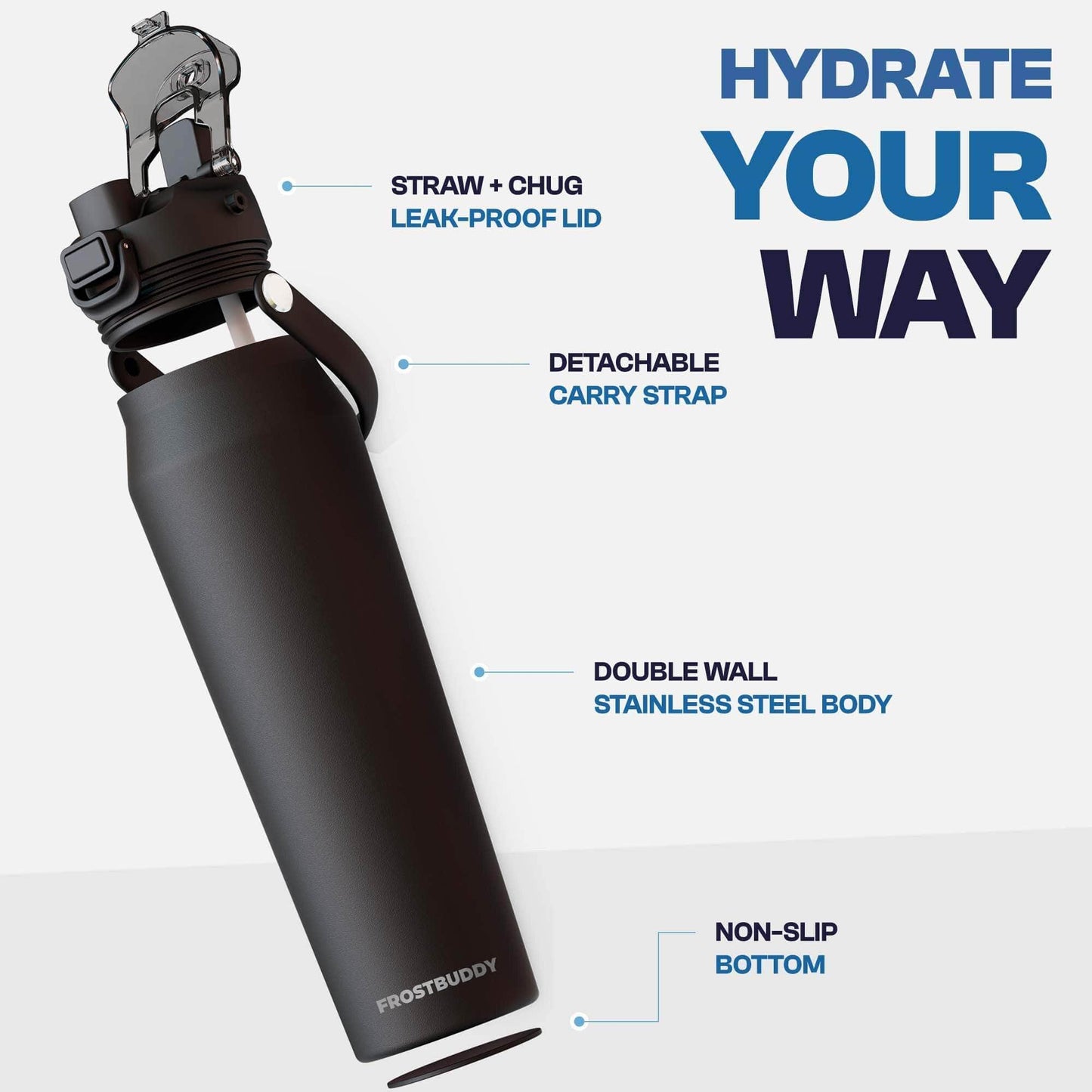 Bottle Buddy 24oz | Vanilla Ice Cream
